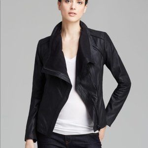 Elie Tahari | Leather Jacket | Size M